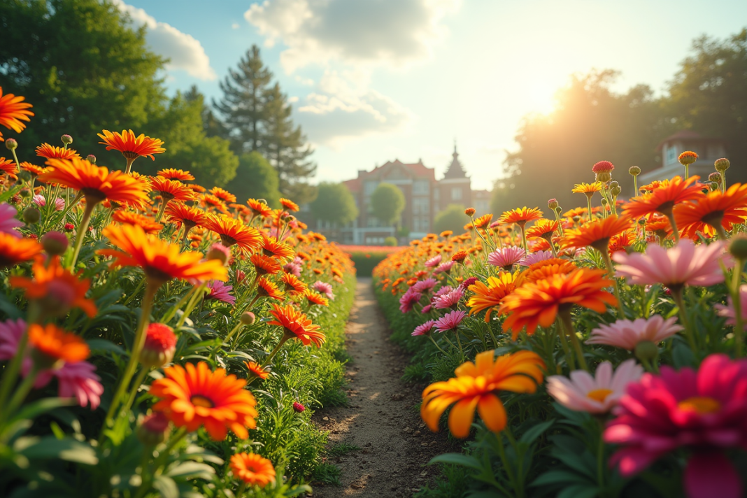 Un monde de fleurs